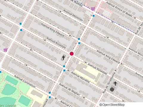Location of École In Vino Veritas at 6810 Somerled, Montréal