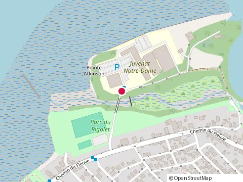 Location of Ecole Juvenat Notre-Dame at 30 Rue du Juvenat, Levis