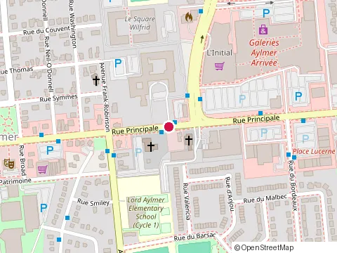 Location of École Montessori de l'Outaouais at 161 Rue Principale, Gatineau