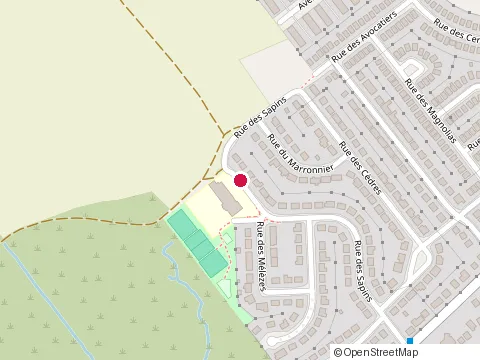 Location of Ecole Notre Dame du Sourire at 240 Rue des Sapins, Laval