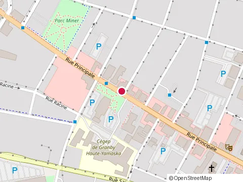 Location of Ecole Presentation de Marie at 232 Principale, Granby