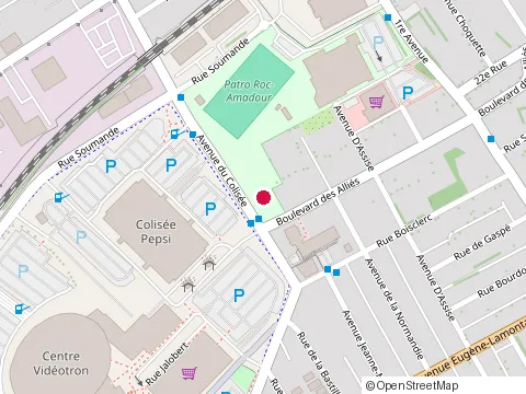 Location of Ecole St-Francois-d'Assise at 185 13E Rue, Québec