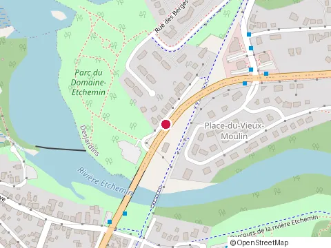 Location of École Trilingue Vision Rive Sud at 1165 boulevard Guillaume-Couture, Levis