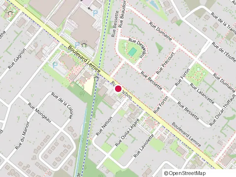 Location of Ecole Vision at 2645 boulevard Lemire, Drummondville