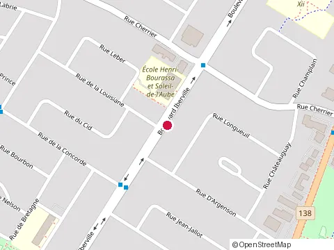 Location of Ecoles Henri Bourassa at 283 boulevard Iberville, Repentigny