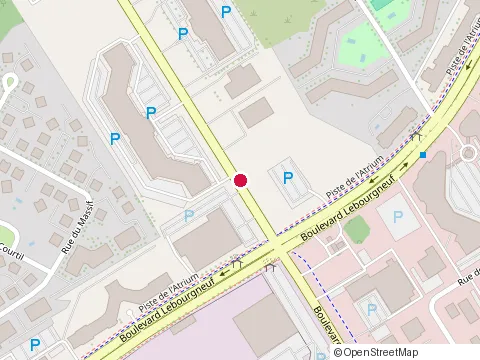 Location of Ectq-École de Cinéma et Télévision de Québec at 7900 boulevard Pierre-Bertrand, Québec