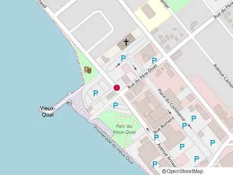 Location of Edgar Café Bar at 490 avenue Arnaud, Sept-Îles