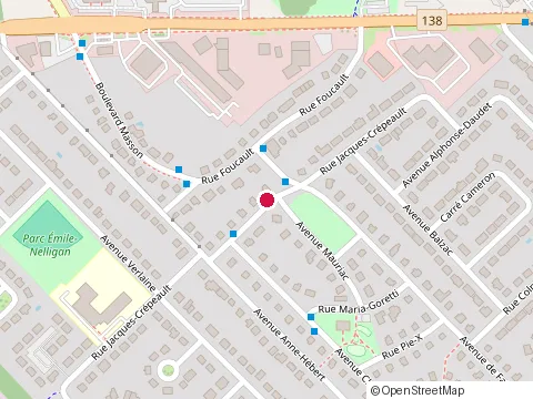 Location of Electricité Phénix Inc at 4082 Rue Jacques-Crépeault, Québec