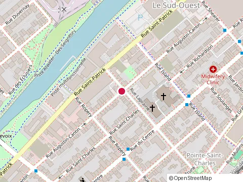 Emplacement de Electrique Eel au Augustin-Cantin Rue Shearer 2315, Montréal