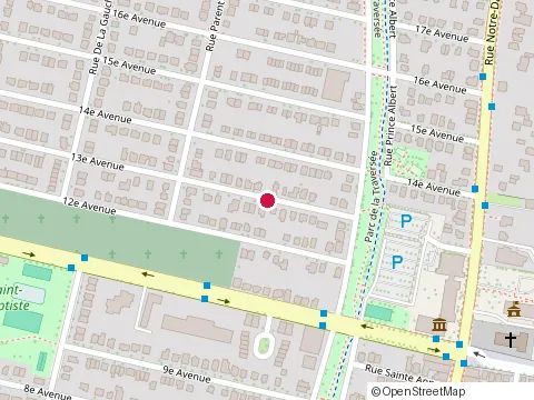 Location of Émondage Jl, au Service des Arbres at 844 13E Avenue, Montréal