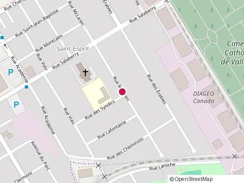 Location of Émondagegabriel at 92 Rue Mclaren, Salaberry-de-Valleyfield