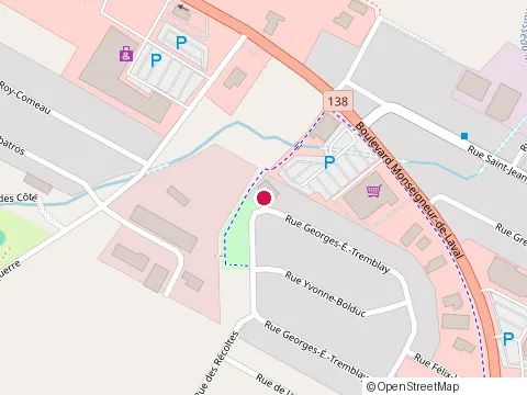 Location of Enterprises Paradis Tremblay at 512 Rue Georges-E-Tremblay, Baie-Saint-Paul