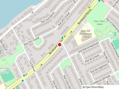 Emplacement de Entrepreneurs Electricité Power au 10202 boulevard Perras, Montréal
