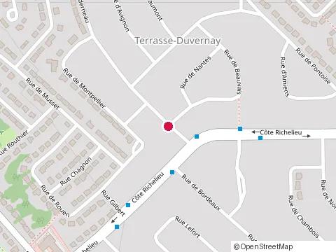 Location of Entreprises Chaine Inc at 5351 Rue de Beauvais, Trois-Rivières
