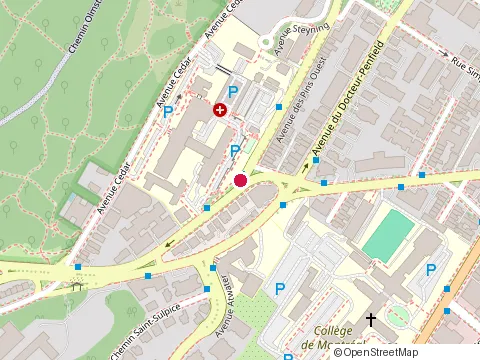 Location of Entreprises Ginger at 16 Av des Pins E, Montréal