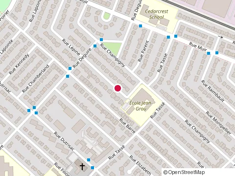 Location of Entreprises J Rainville & Fils at 1680 Lépine, Montréal