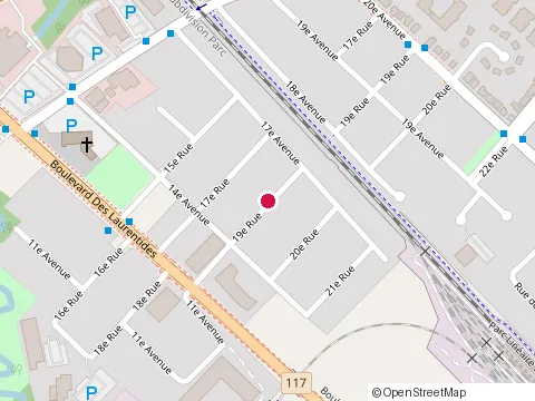 Location of Entreprises Smf Inc at 659 19E Rue, Saint-Jérôme