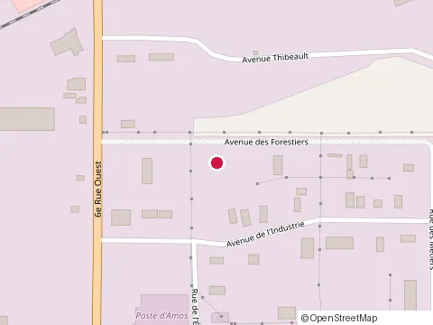 Location of Entreprises Trecesson Inc at 742 avenue des Forestiers, Amos