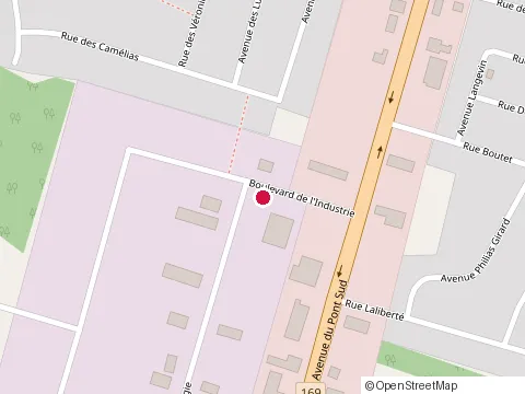 Location of Environnement Sanivac Inc at 1660 avenue de l'Énergie, Alma
