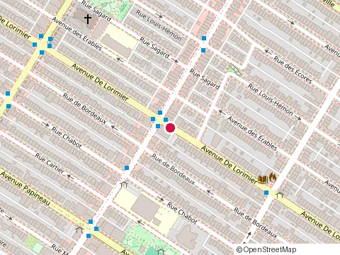 Location of Équipe Grégoire Re/Max at 6838 avenue de Lorimier, Montréal