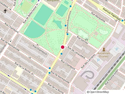Location of Espace Beaute Fleur d'Olivier at 1300 boulevard Rosemont, Montréal