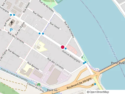 Location of Espace Mieux-Être at 2515 Avenue Bourgogne, Chambly