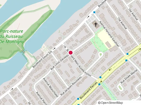 Location of Espagnol Por Favor at 7525 Rue Louis-Darveau, Montréal
