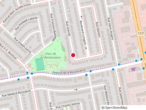 Location of Espoirslaval at 185 Rue Grenier, Laval