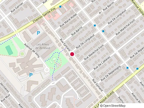 Location of Esthétique Antoine et Cléopâtre at 1420 Rue de Longueuil, Québec