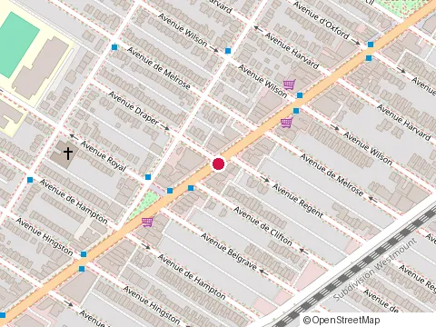 Location of Étoile des Indes (Star Of India) at 5860 Rue Sherbrooke O, Montréal