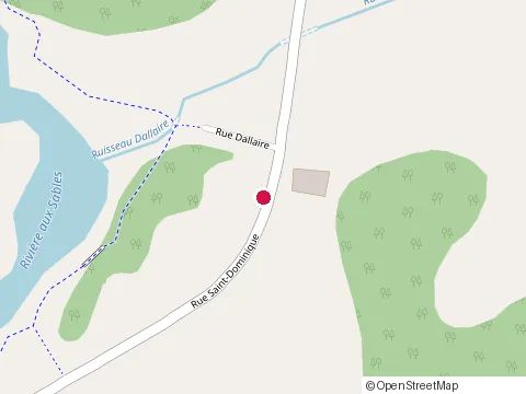 Location of Excavation Denis Brisson at 3246 Rue Saint-Dominique, Jonquière