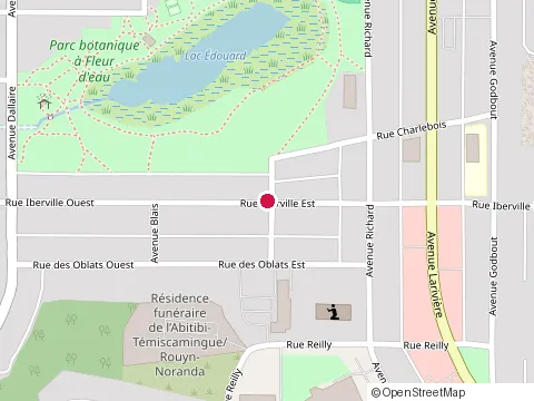 Location of Excavation du Cuivre Inc at 45 Rue Iberville E, Rouyn-Noranda