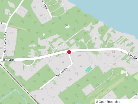 Location of Falcon Restaurant at 59 Rue de Cambridge, Hudson