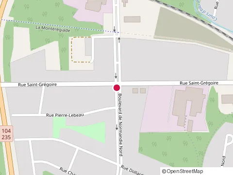 Location of Farnham Ale & Lager at 401 Boulevard de Normandie N, Farnham