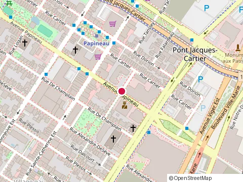Location of Faro at 1825 Ste Rose Street, Montréal