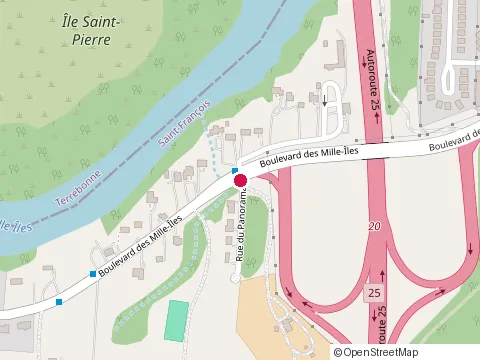 Location of Ferme aux Vieux Chênes Inc at 2 Rue du Panorama, Laval