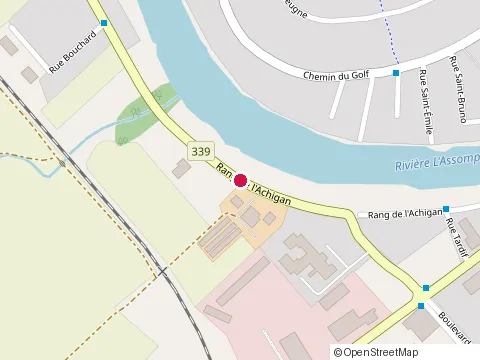 Location of Ferme Cormier Inc, l'Assomption, Qc, Canada at 160 Rang l'Achigan, L'Assomption