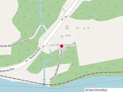 Location of Ferme Eboulmontaise at 2593 route du Fleuve, Les Éboulements