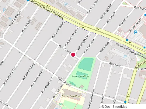 Location of Fibrobalcon at 1305 Rue Garnier, Sainte-Catherine