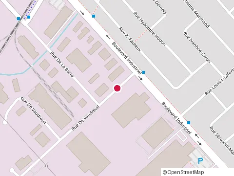 Location of Flextor Inc at 115 Rue de Vaudreuil, Boucherville
