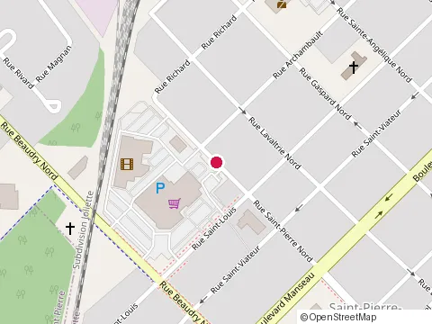 Location of Fongix at 125 Rue Saint-Pierre N, Joliette