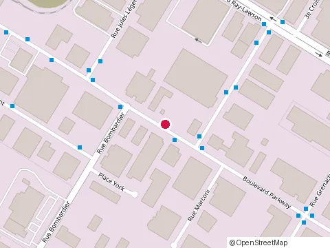Location of Formadrain Inc. at 10121 Boulevard Parkway, Anjou