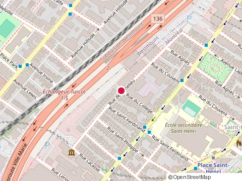 Location of Foulab Hackerspace at 999 Rue du Collège Suite 33B, Montréal