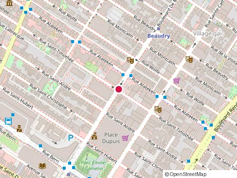Location of Frackt Piro & Woodfine at 95-1001 boulevard de Maisonneuve O, Montréal