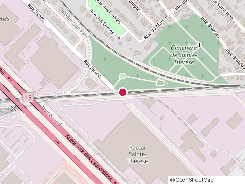 Location of Franchises Cora Inc at 16 Rue Sicard Unit 50, Sainte-Thérèse
