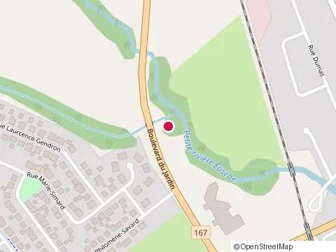 Location of Fromagerie de la Ferme 3 J at 805 Rang Simple S, Saint-Félicien
