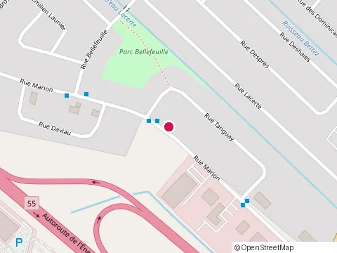 Location of Ftq-Construction at 7080 Rue Marion, Trois-Rivières