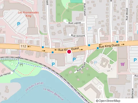 Location of Gaama at 2100 Rue King O, Sherbrooke