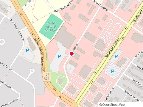 Location of Gagnon Auto Suzuki Inc at 1411 chemin de la Reserve, Chicoutimi