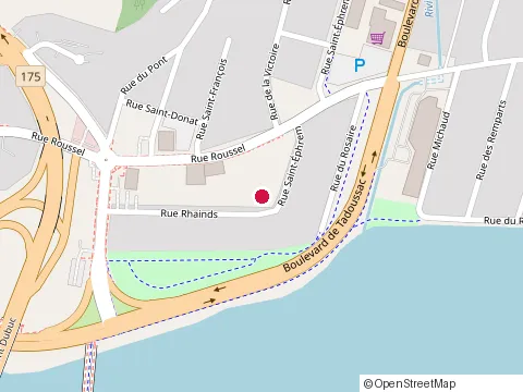 Location of Garage Claveau&Frères at 152 Rue Saint Éphrem, Chicoutimi